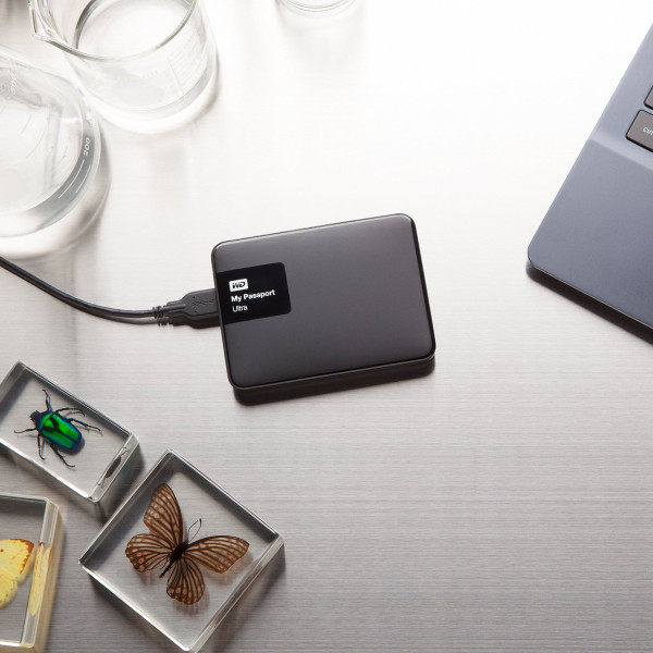 НЖМД WD 2.5 USB 3.0 3TB My Passport Ultra Classic Black